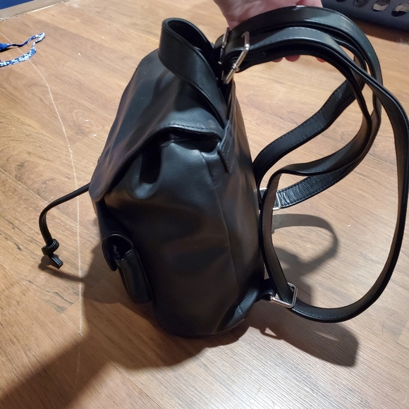 wild fable Bags Black Faux Leather Backpack Purse Wild Fable Poshmark